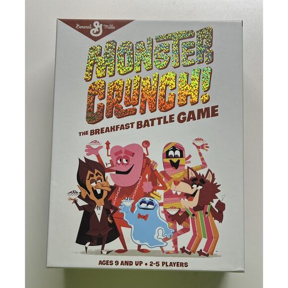General Mills MONSTER CRUNCH‎ The Breakfast Battle Card Game - Picture 1 of 6